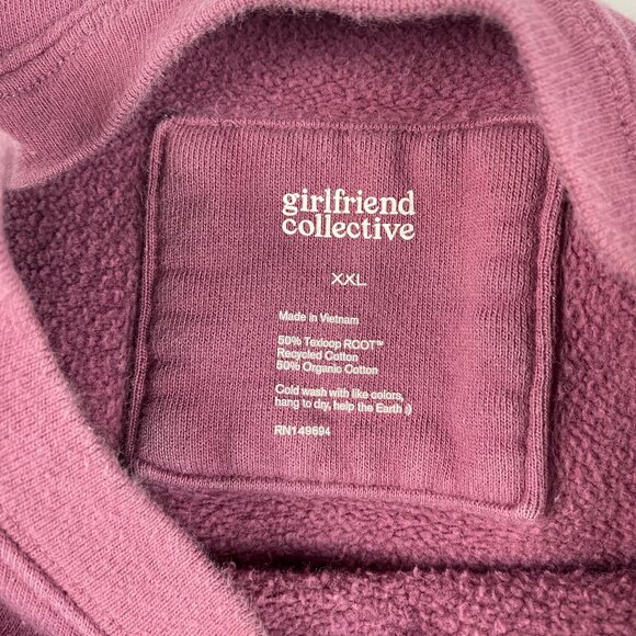 Girlfriend Collective Cropped Sweatshirt Women's Size XXL - Picture 8 of 11
